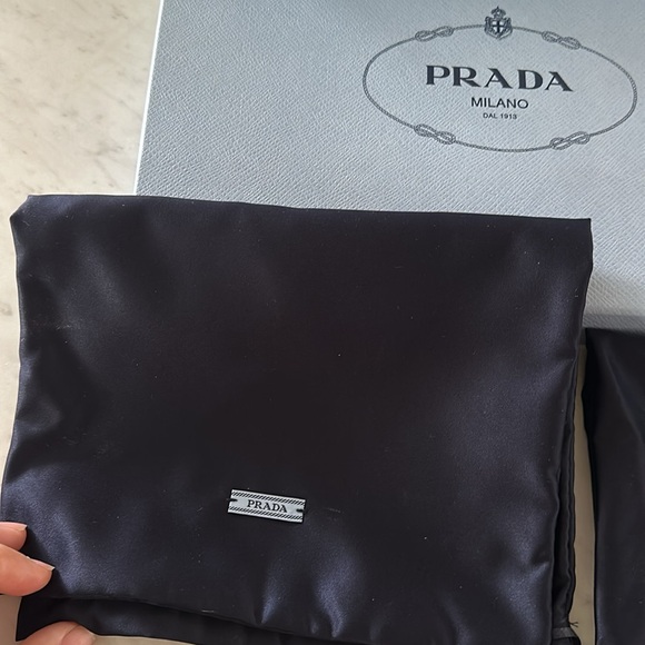“Authentic Prada Calzature Donna Empty Shoe Box dimensions are 11 1/2”x 8 1/4”. - Picture 7 of 12